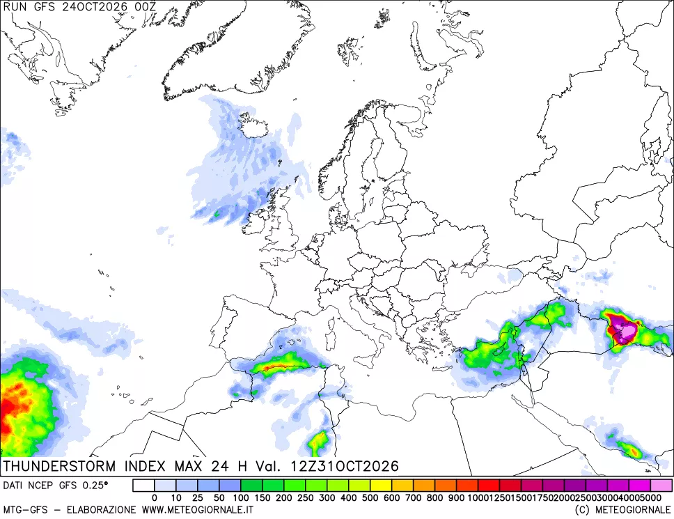 mappa TSI Max 24 ore