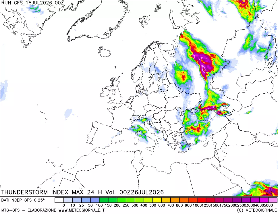 mappa TSI Max 24 ore