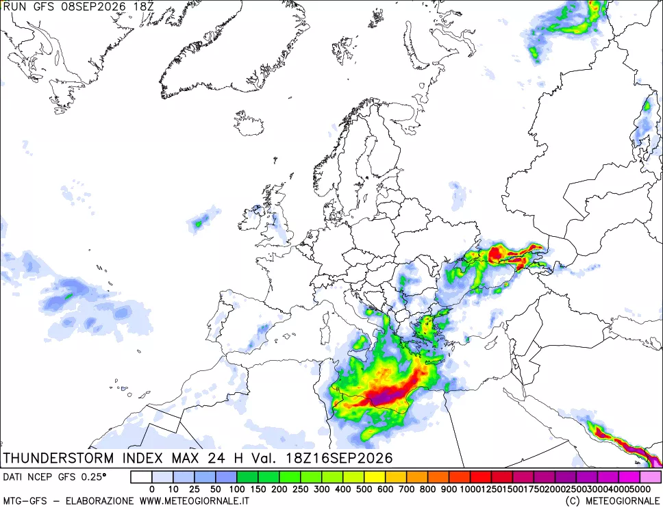 mappa TSI Max 24 ore