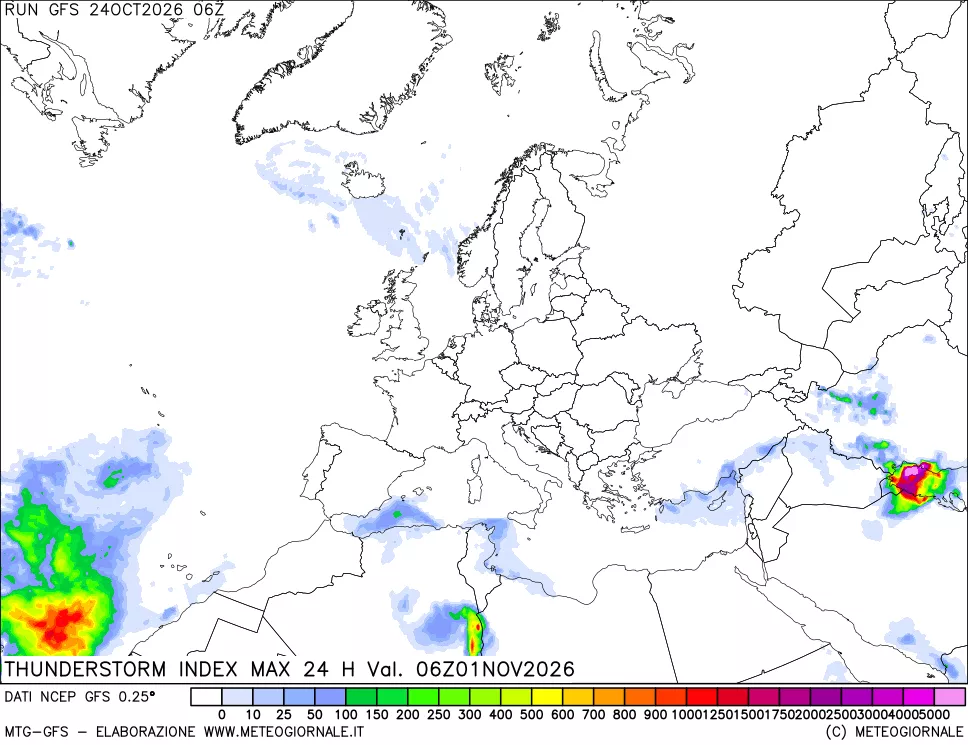 mappa TSI Max 24 ore