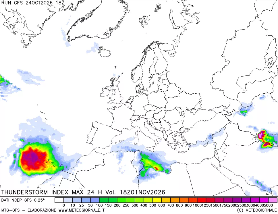 mappa TSI Max 24 ore