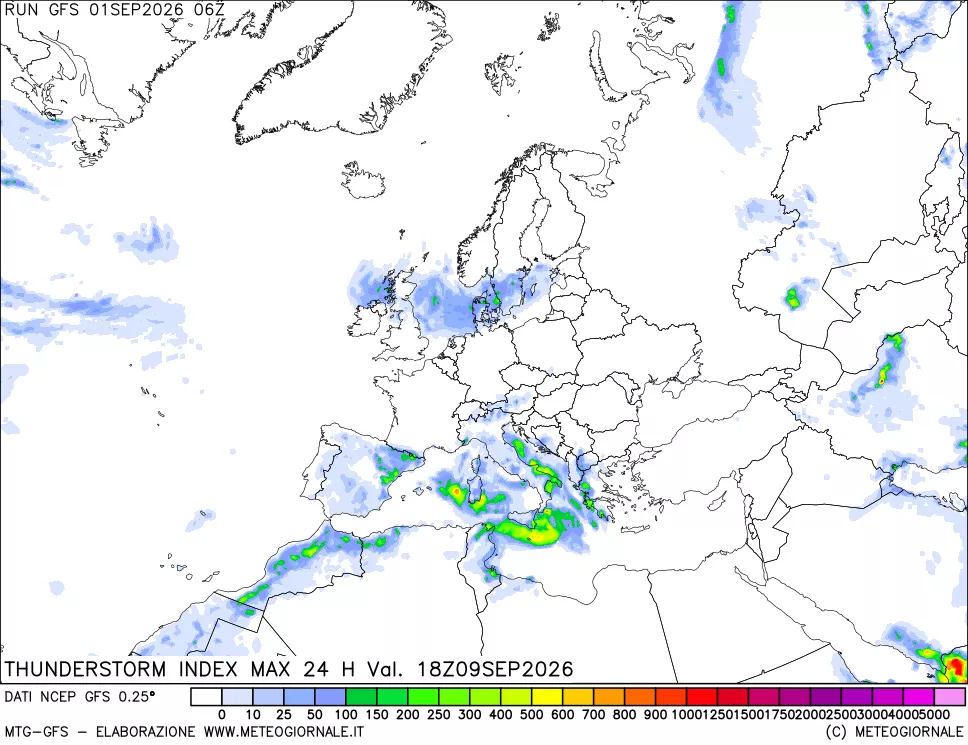 mappa TSI Max 24 ore