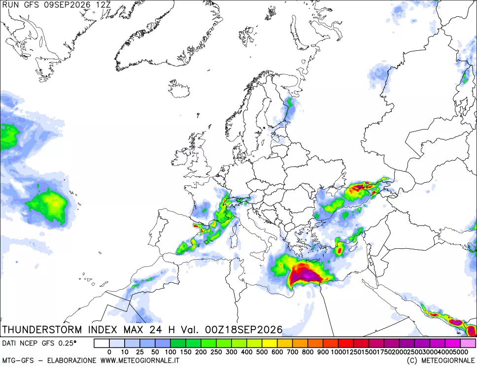 mappa TSI Max 24 ore