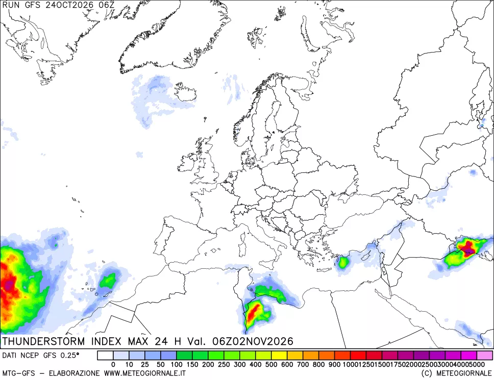 mappa TSI Max 24 ore