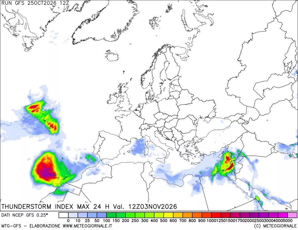 mappa TSI Max 24 ore