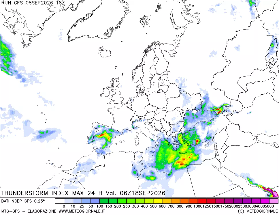 mappa TSI Max 24 ore