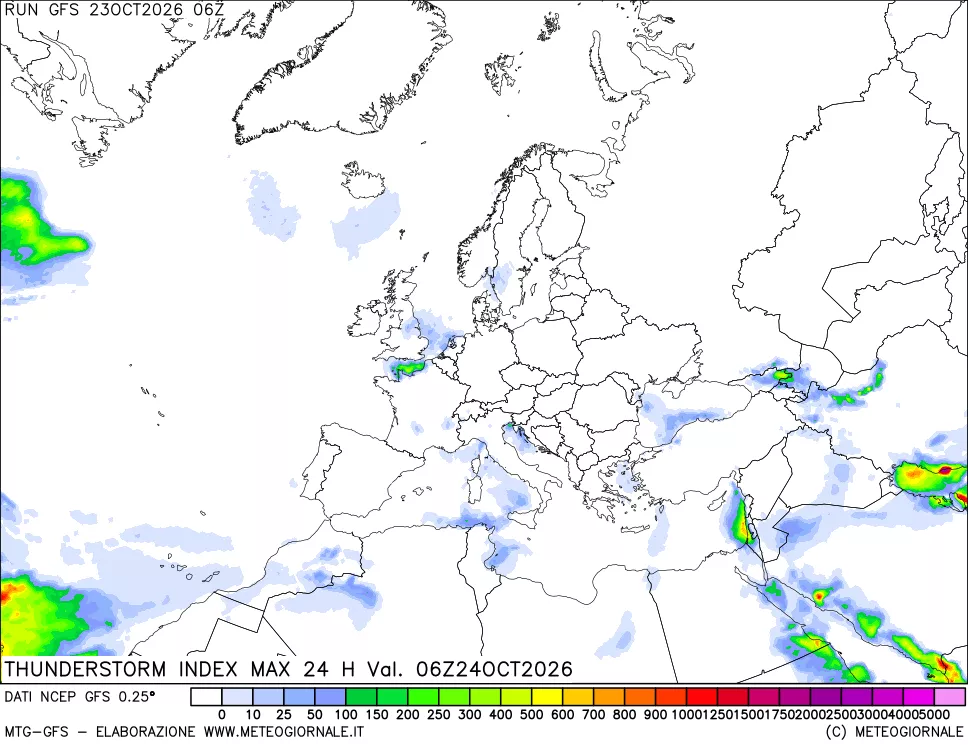 mappa TSI Max 24 ore