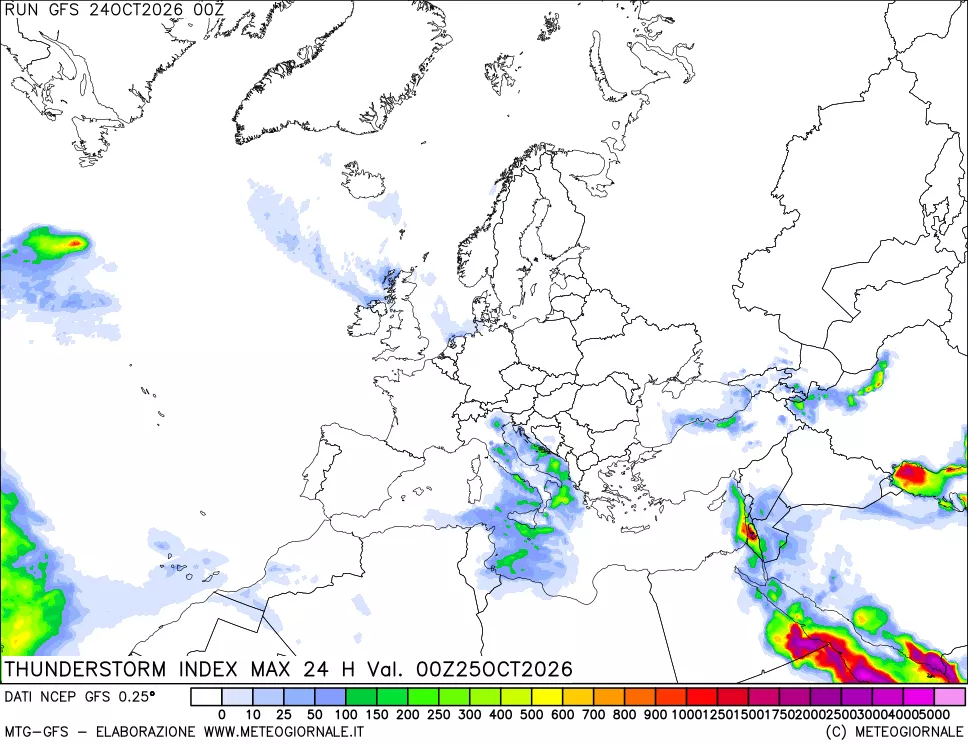 mappa TSI Max 24 ore