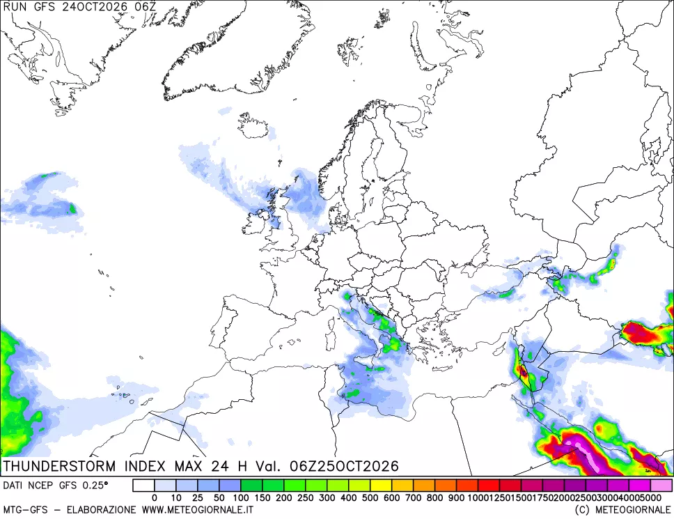 mappa TSI Max 24 ore