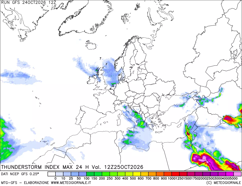 mappa TSI Max 24 ore