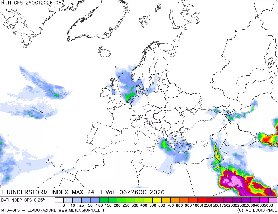 mappa TSI Max 24 ore