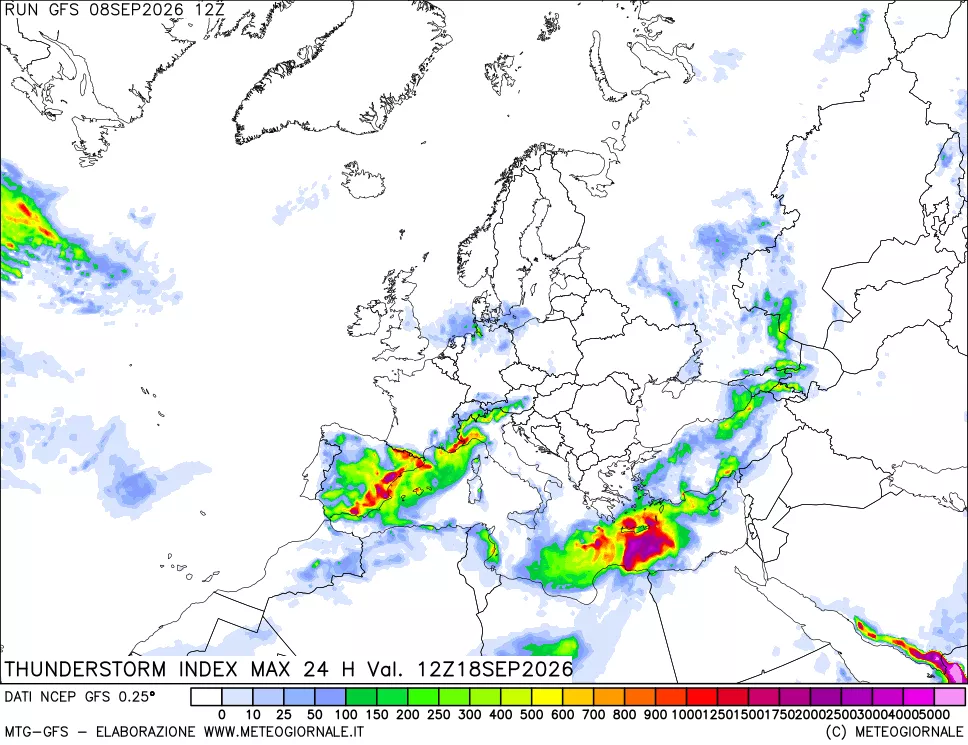 mappa TSI Max 24 ore