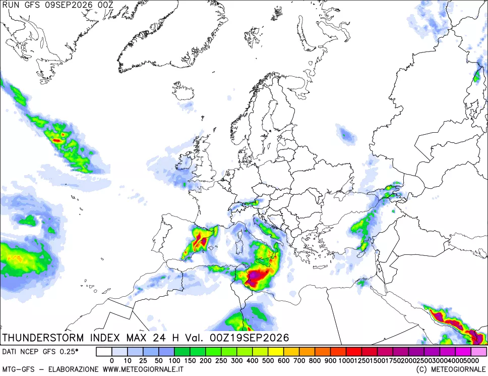 mappa TSI Max 24 ore