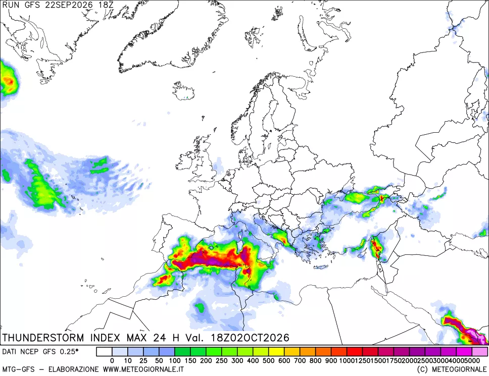 mappa TSI Max 24 ore