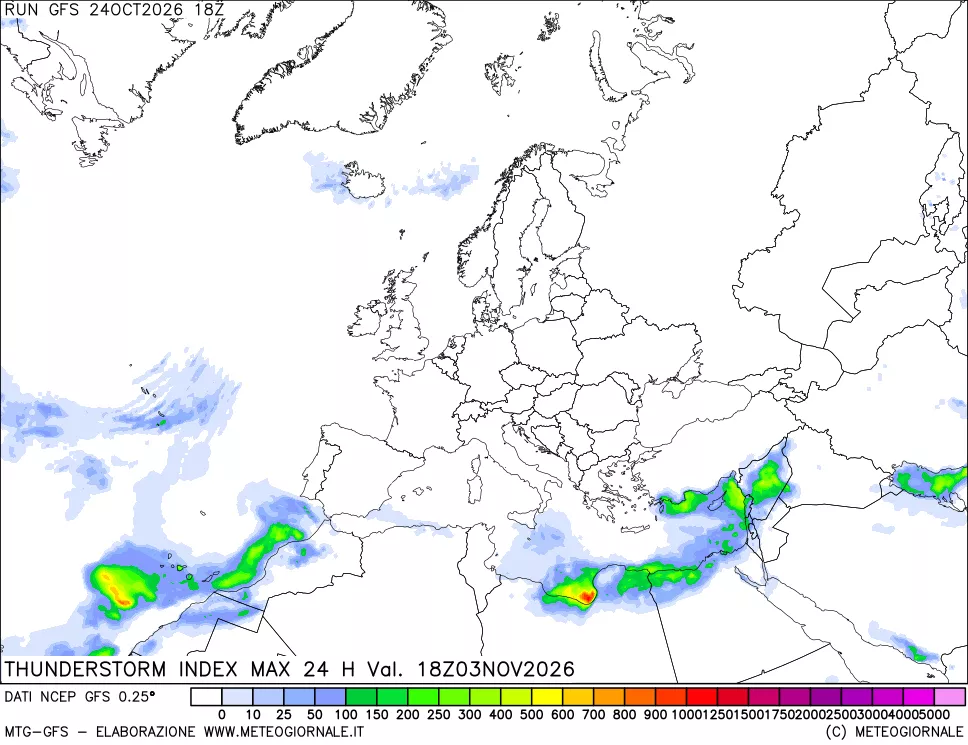 mappa TSI Max 24 ore