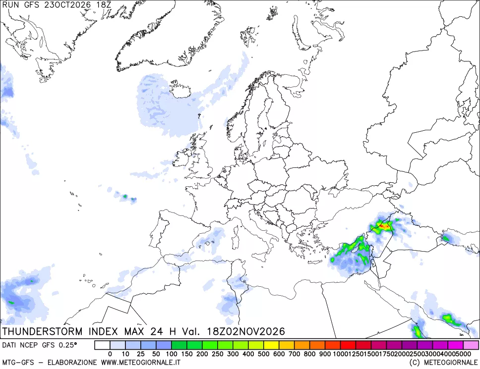 mappa TSI Max 24 ore