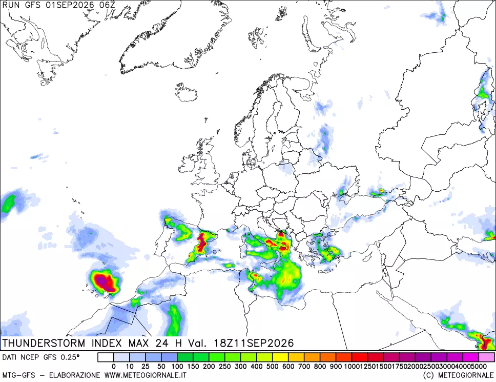 mappa TSI Max 24 ore