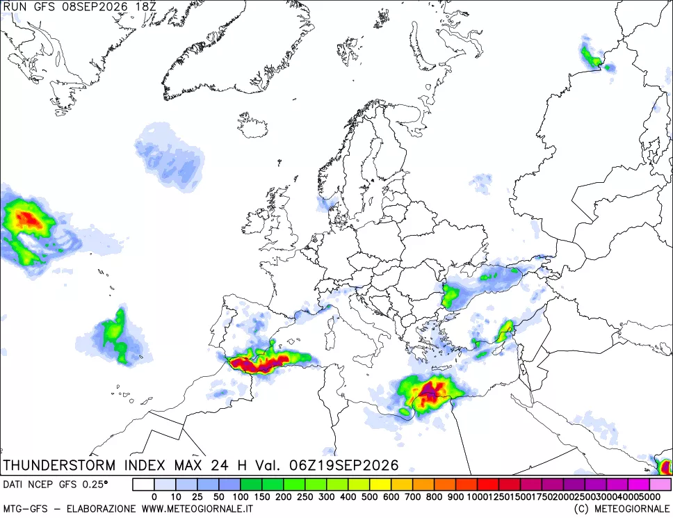 mappa TSI Max 24 ore