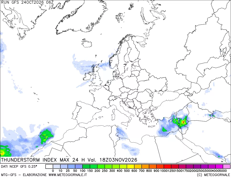 mappa TSI Max 24 ore
