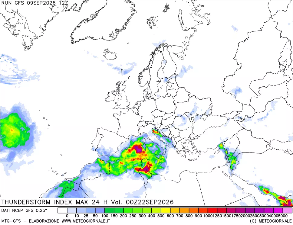 mappa TSI Max 24 ore