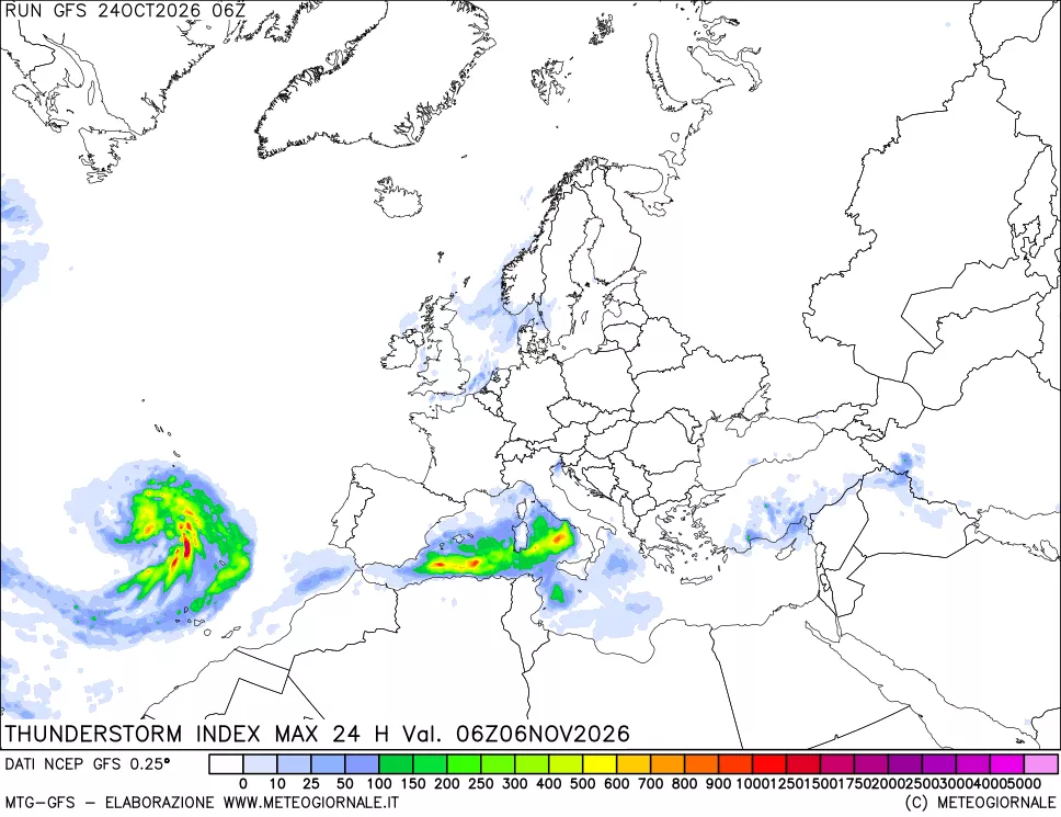 mappa TSI Max 24 ore