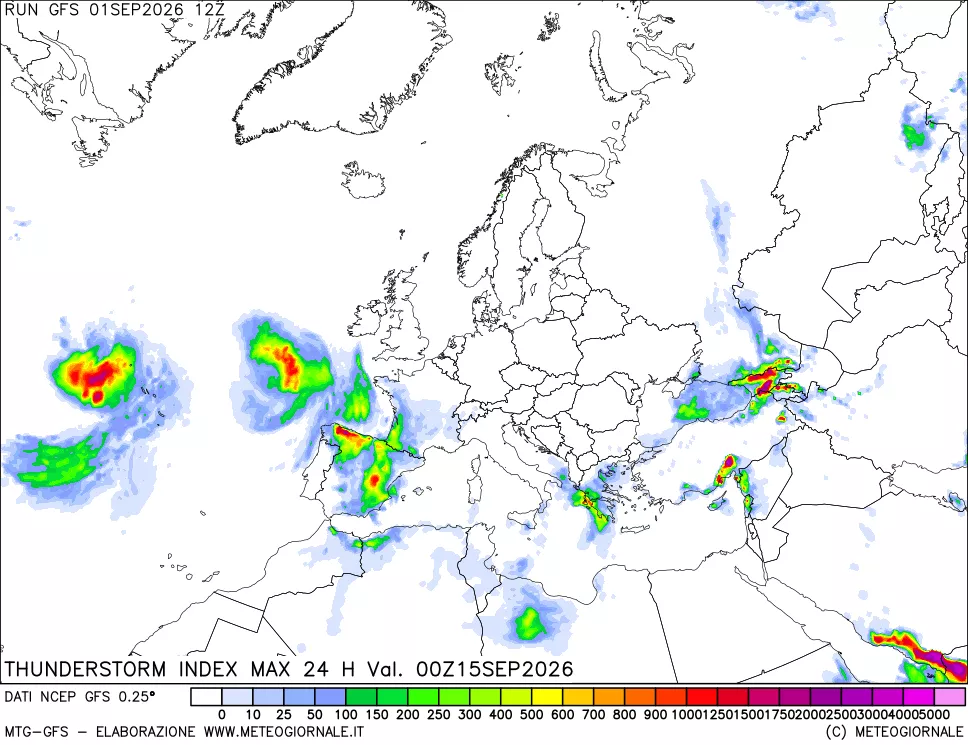 mappa TSI Max 24 ore