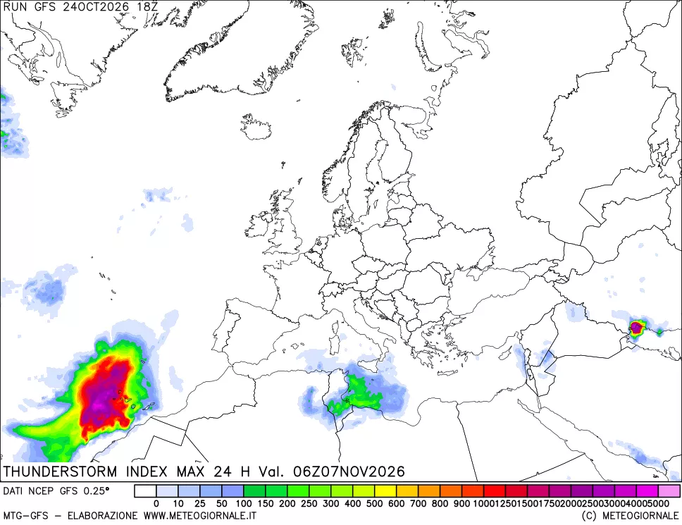 mappa TSI Max 24 ore