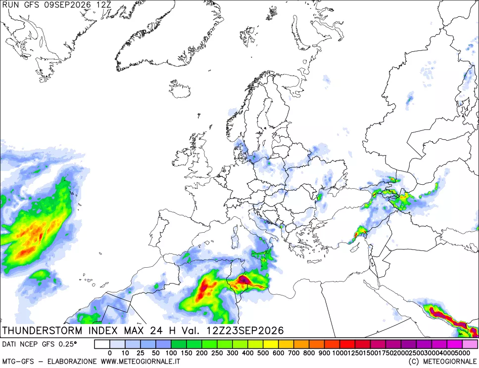 mappa TSI Max 24 ore
