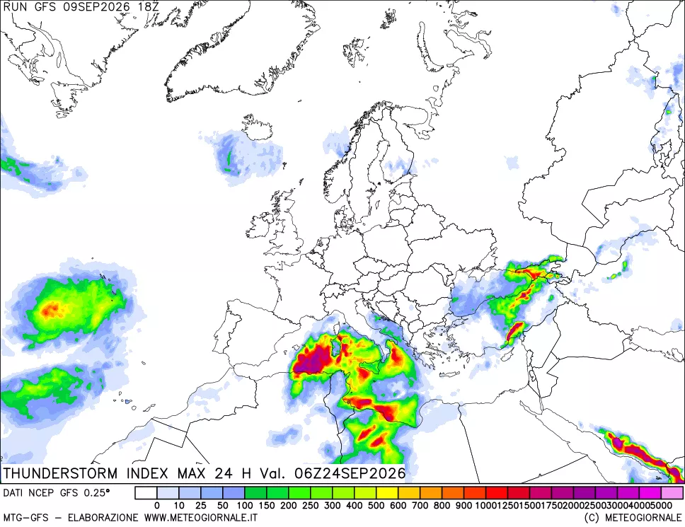 mappa TSI Max 24 ore