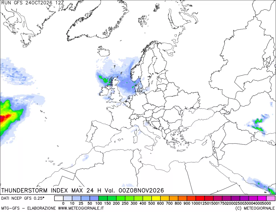 mappa TSI Max 24 ore