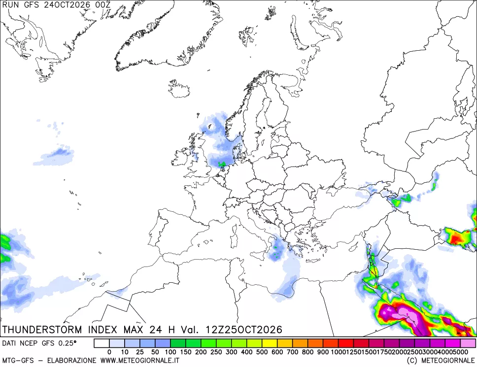 mappa TSI Max 24 ore