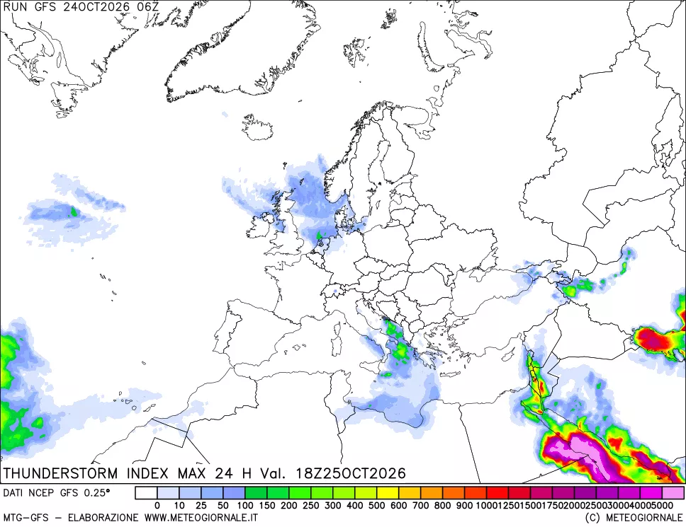 mappa TSI Max 24 ore