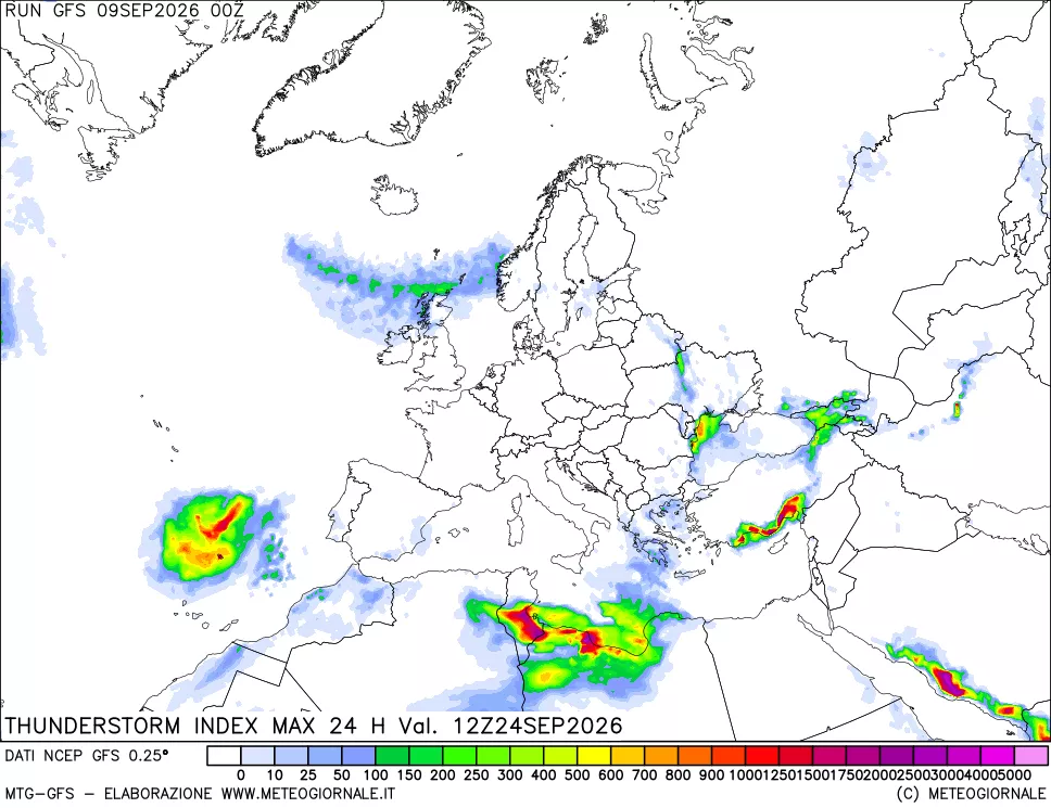 mappa Indice Temporali massimo 24 ore