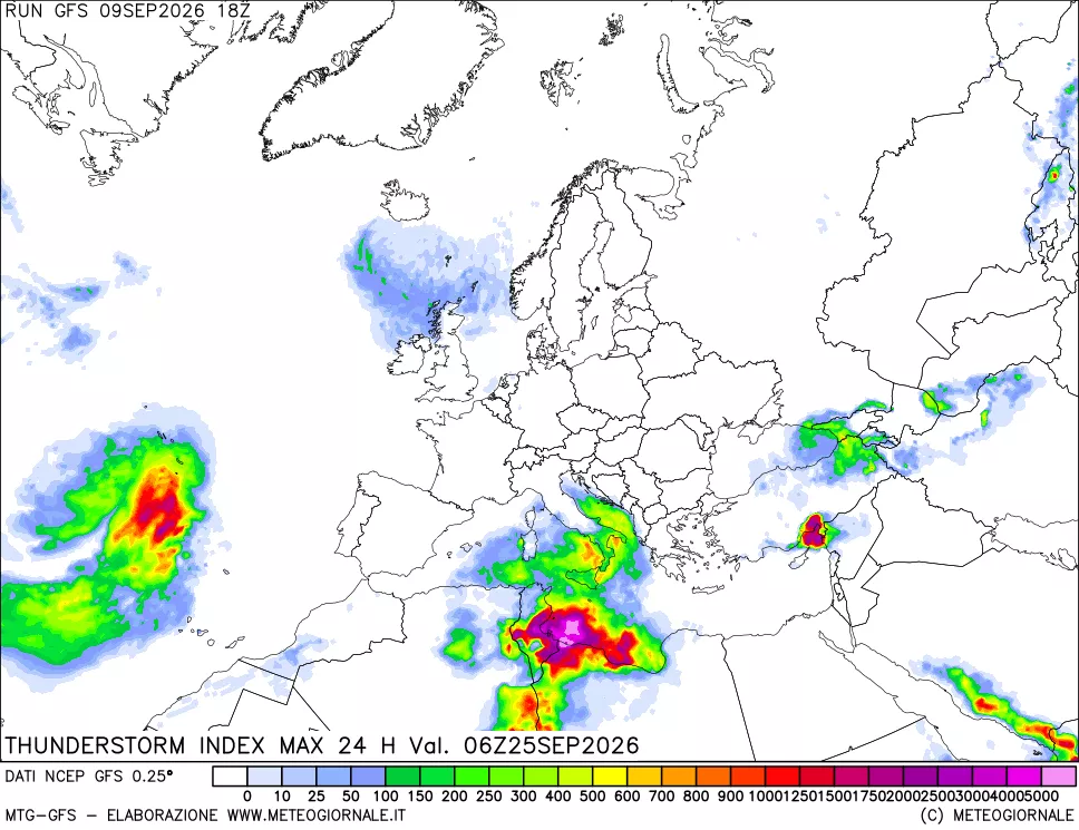 mappa TSI Max 24 ore