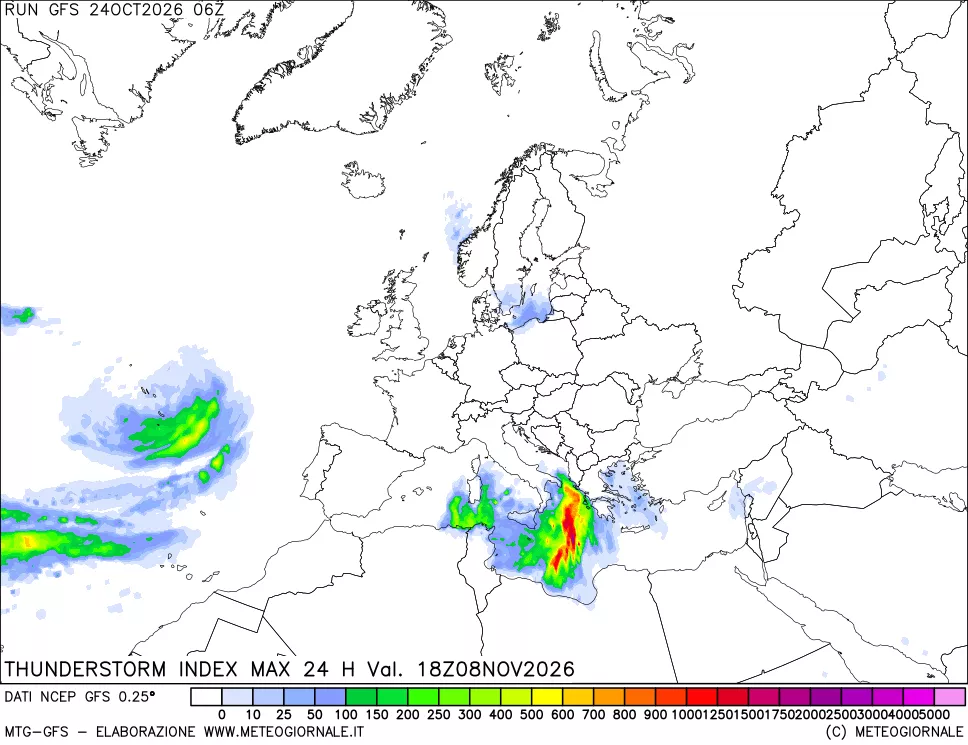 mappa TSI Max 24 ore