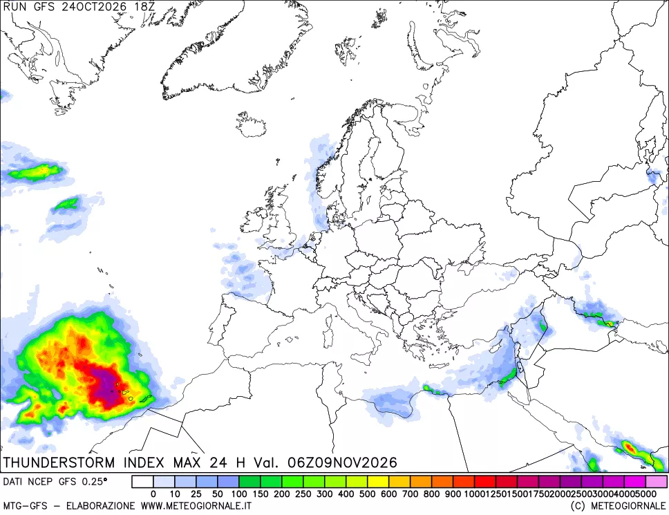 mappa TSI Max 24 ore