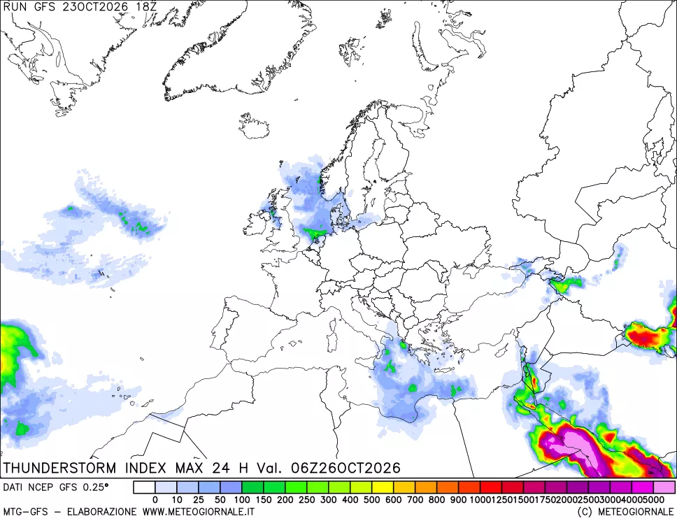mappa TSI Max 24 ore