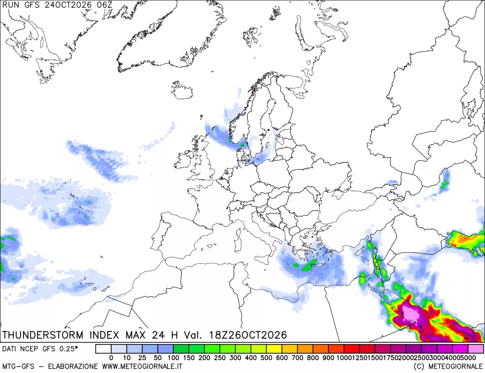 mappa TSI Max 24 ore