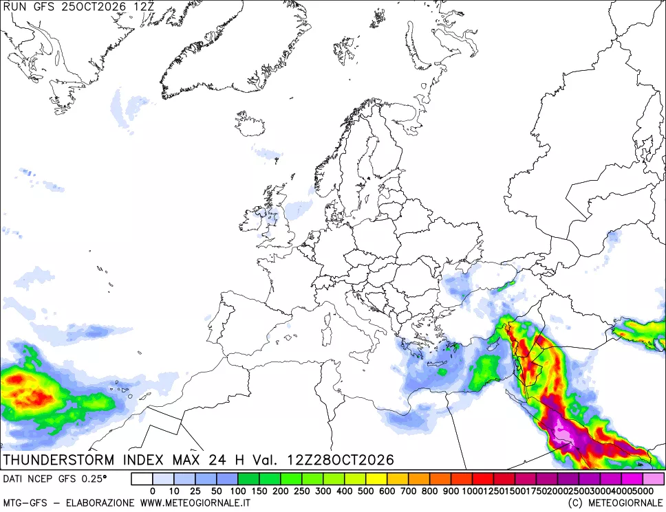 mappa TSI Max 24 ore