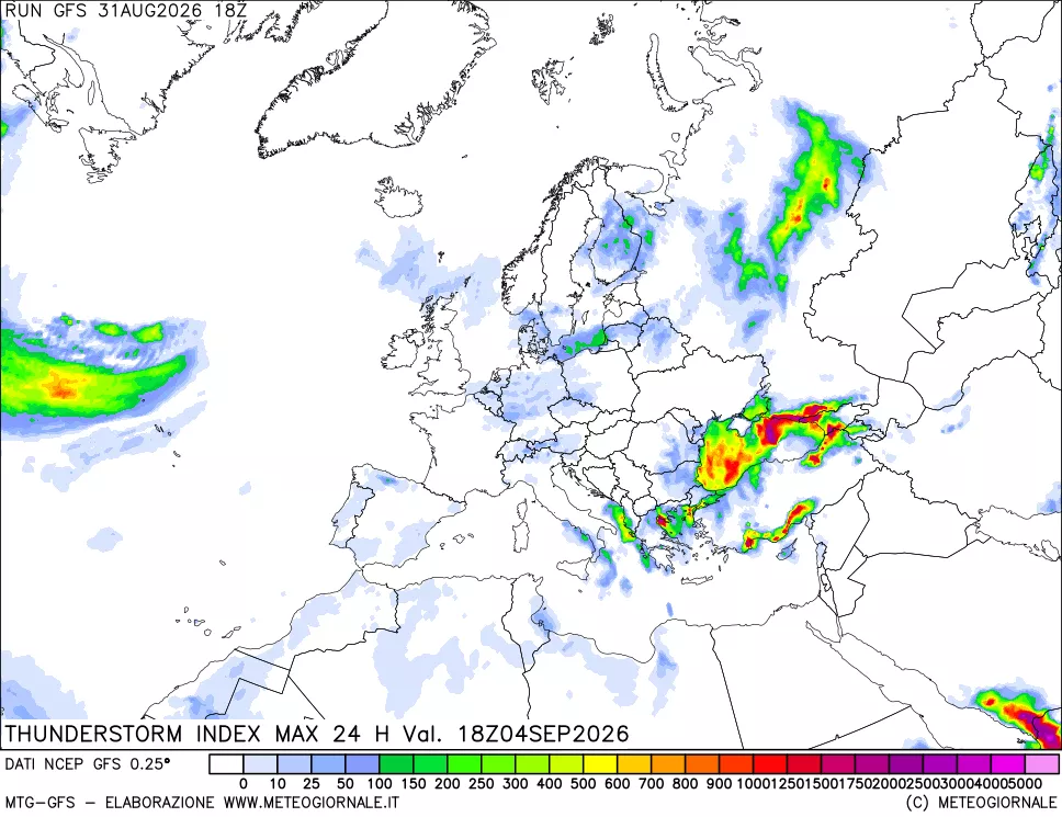 mappa TSI Max 24 ore