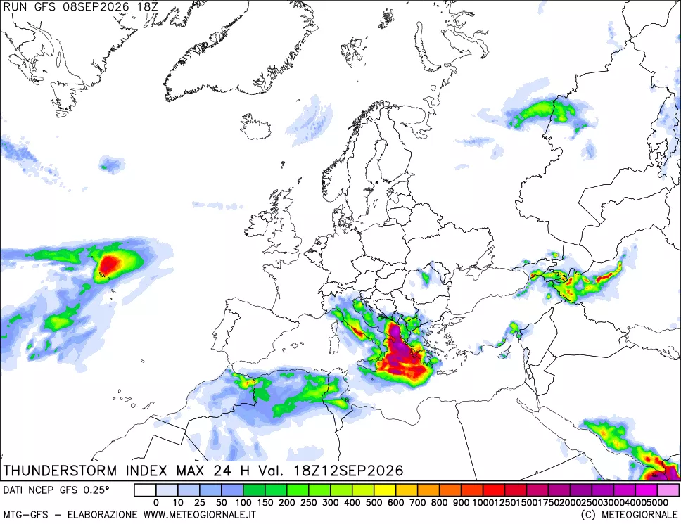 mappa TSI Max 24 ore