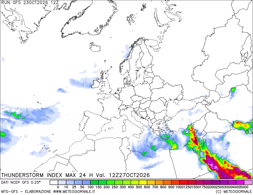 mappa TSI Max 24 ore