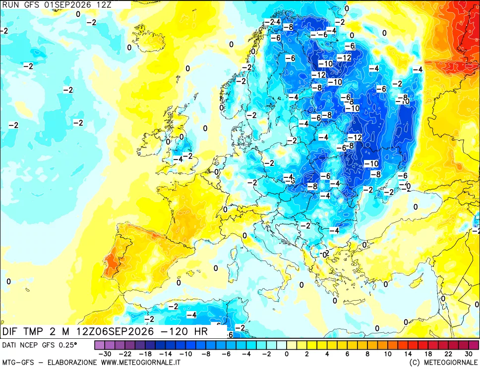 mappa Dif. Temp - Init