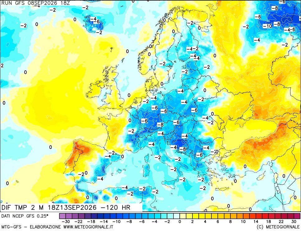 mappa Dif. Temp - Init