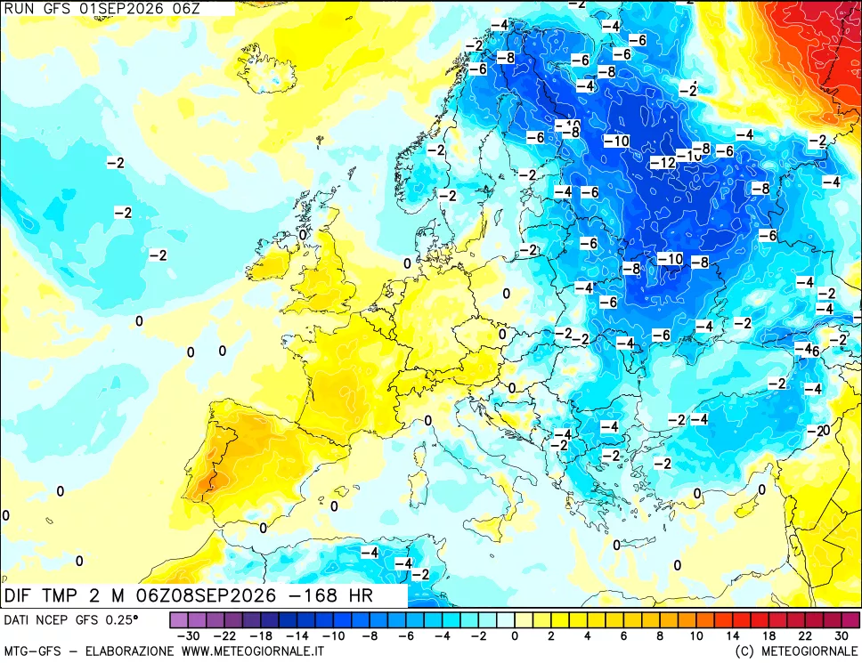 mappa Dif. Temp - Init