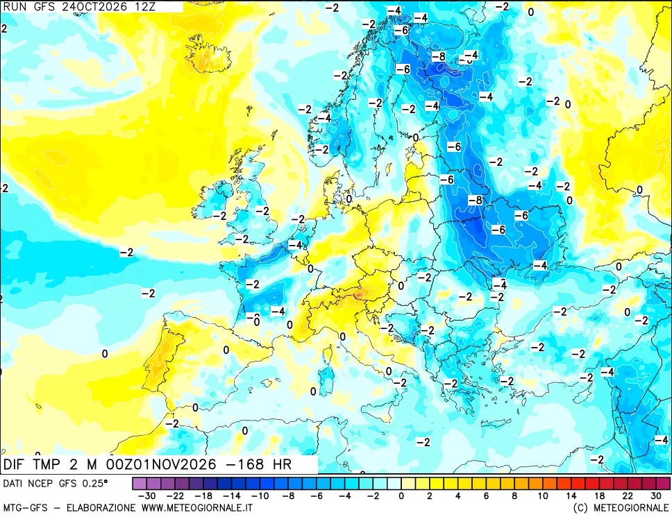 mappa Dif. Temp - Init