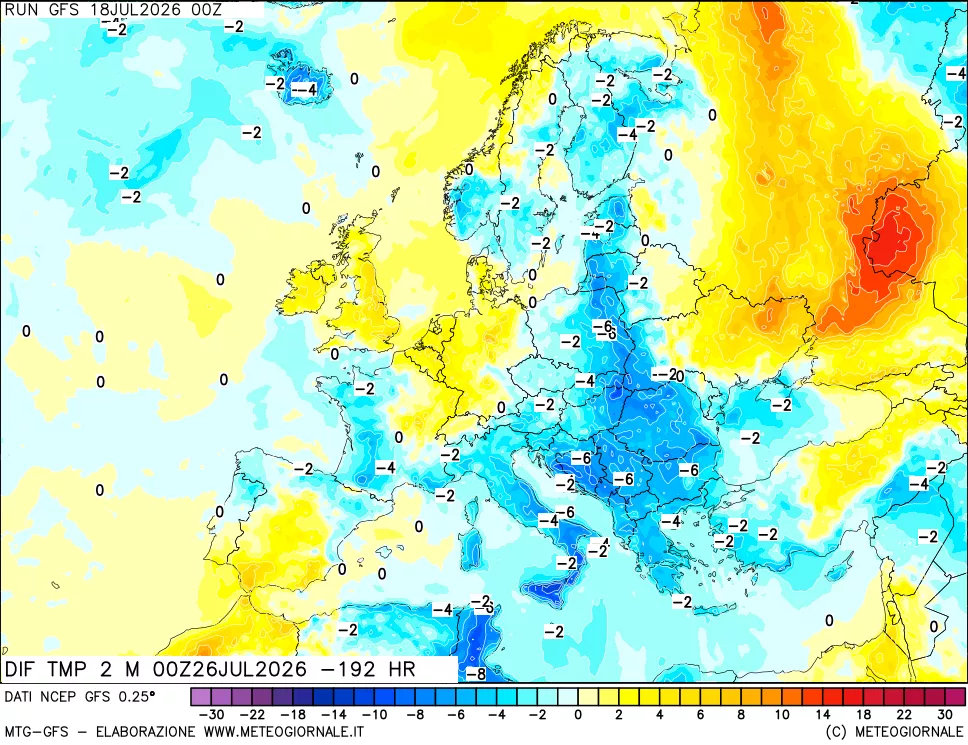 mappa Dif. Temp - Init
