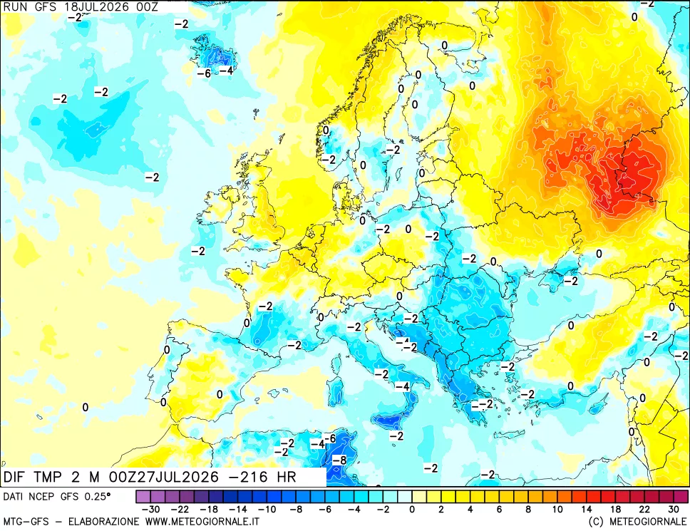 mappa Dif. Temp - Init