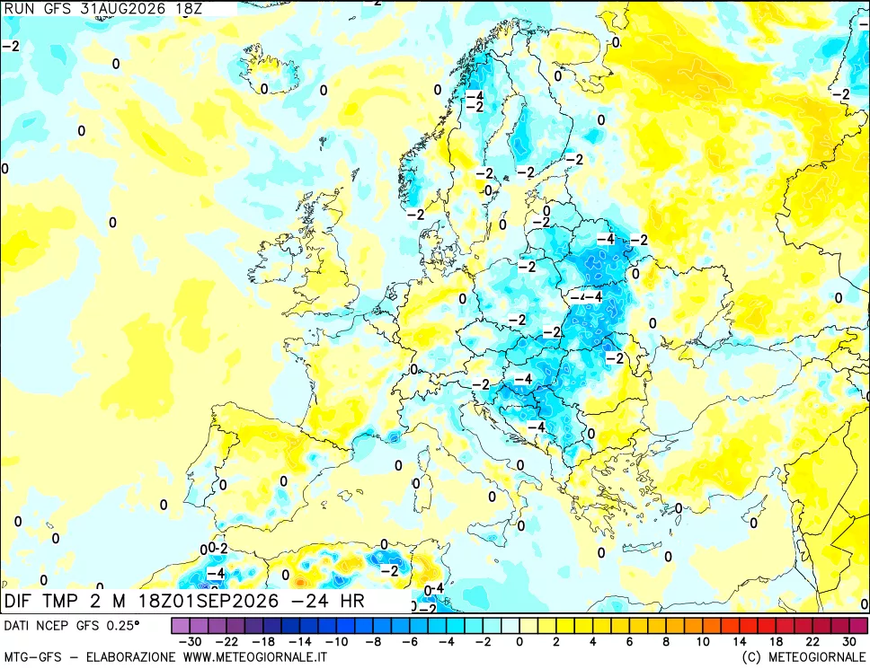 mappa Dif. Temp - Init
