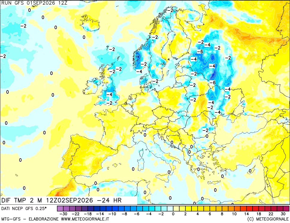 mappa Dif. Temp - Init